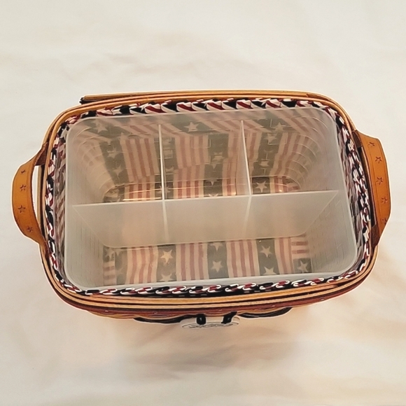 Longaberger 2000 Century Celebration with Handles and Removable Divider - Picture 2 of 8